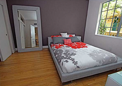 Großes und gemütliches Schlafzimmer