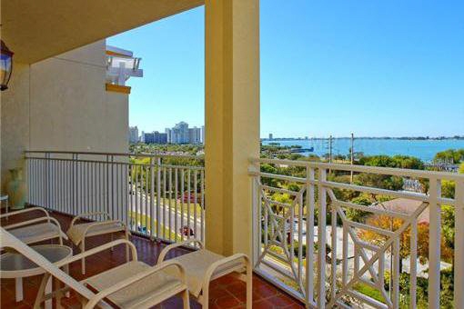 Balkon mit Meerblick