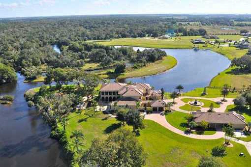 Prachtvolle Villa direkt am Manatee River