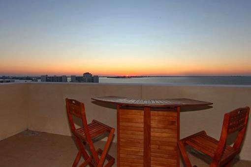 Dachterrasse mit tollem Meerblick