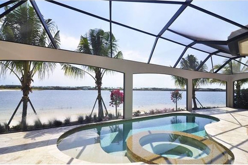Große Terrasse zum Entspannen in Fort Myers